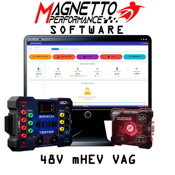 Licencja Magnetto Bench Tester 48V mHEV VAG